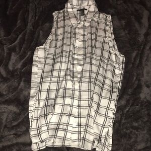 Forever 21 silky button up